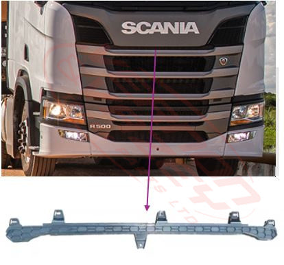 6594199-10 - GRILLE - UPPER - CENTRE GARNISH - SCANIA R TRUCK - 2017-