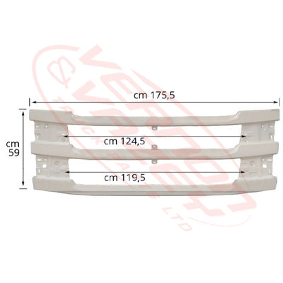 6594199-30 - GRILLE - MIDDLE FRAME - SCANIA R/S TRUCK - 2017-