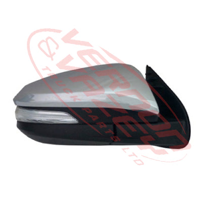 8128216-02 - DOOR MIRROR - R/H - CHROME - W/REPEATER - 7 X WIRE PLUG - FOLDING TYPE - TOYOTA HILUX 2015-