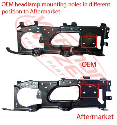 8187290-81 - FRONT BUMPER IRON - L/H - NARROW BUMPER* - HINO DUTRO 2018-