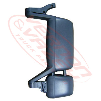 9012016-01 - MIRROR - ELECTRIC/HEATED - FLAT GLASS - L/H - W/SPOTTER MIRROR - VOLVO FH/FM - 2003-