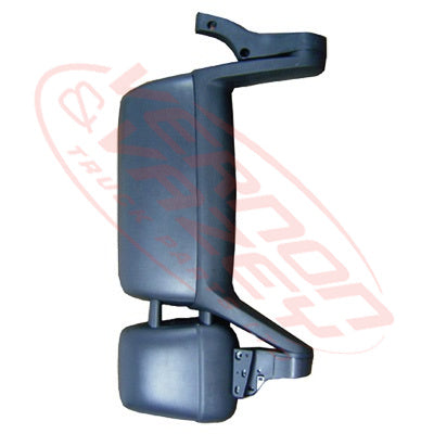 9012016-02 - MIRROR - ELECTRIC/HEATED - FLAT GLASS - R/H - W/SPOTTER MIRROR - VOLVO FH/FM - 2003-