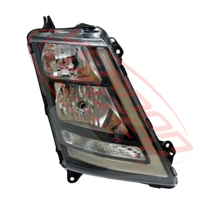9013194-08 - HEADLAMP - R/H - MANUAL BLACK - VOLVO FH 2013- ON /  FM 2013-2021