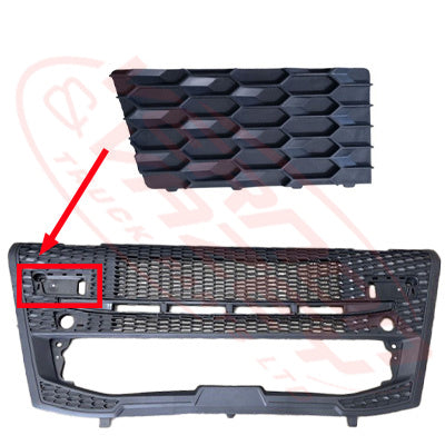 9014120-32 - FRONT PANEL GRILLE - UPPER GARNISH - R/H - VOLVO FM 2020-