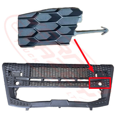9014120-33 - FRONT PANEL GRILLE - LOWER GARNISH - L/H - VOLVO FM 2020-