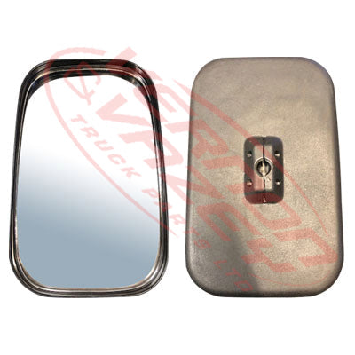 3096016-0 - MIRROR HEAD - L=R - W/OUT BALL - 170MM X 260MM - 18MM - ISUZU ELF NPR/NRR/NKR/NHR 1985-93