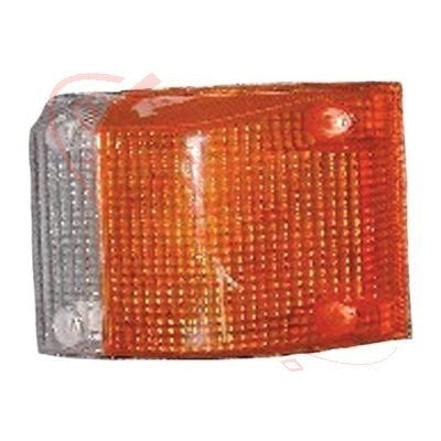 3096097-22 - CORNER LAMP - LENS - R/H - AMBER/CLEAR - ISUZU ELF NPR/NRR/NKR/NHR 1985-93