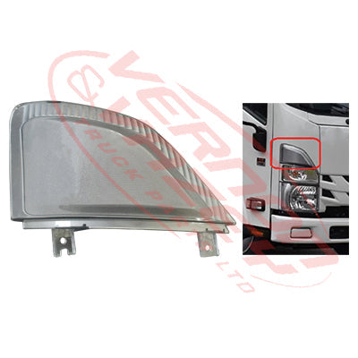 3097297-10 - CORNER LAMP GARNISH - R/H - ISUZU NKR/NPR 2021- ON