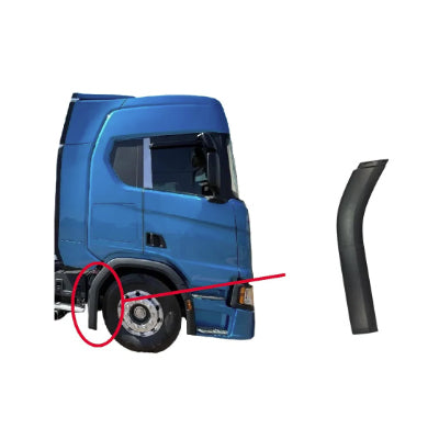 6594152-14 - GUARD EXTENSION - R/H - WITHOUT BLINKER HOLE - SCANIA P/R TRUCK - 2017-