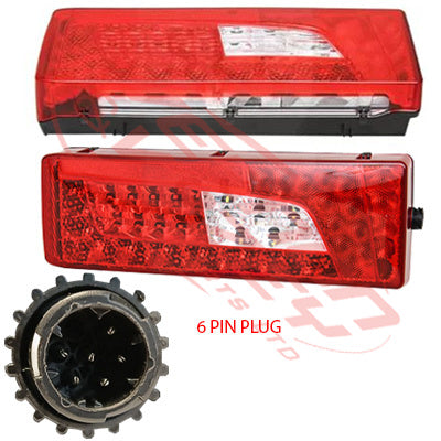 REAR LAMP - L/H - LED - SCANIA P/R TRUCK - 2017- – Vernon and Vazey ...