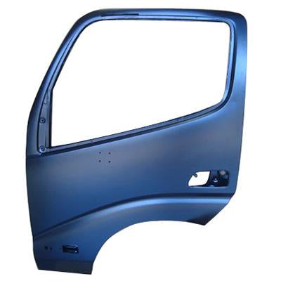 8187010-09 - FRONT DOOR - L/H - W/MIRROR AND REFLECTOR AND LAMP HOLE - TOYOTA DYNA XZU3 / XZU4 2000-