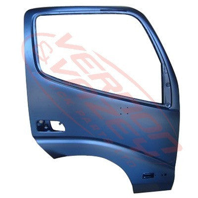 8187010-10 - FRONT DOOR - R/H - W/MIRROR AND REFLECTOR AND LAMP HOLE - TOYOTA DYNA XZU3 / XZU4 2000-