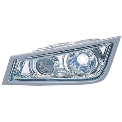 9013094-55 - FOG LAMP - L/H - CHROME - W/HIGH BEAM - VOLVO FH/FM - 2008-