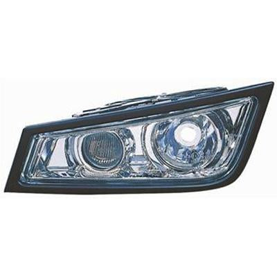 9013094-57 - FOG LAMP - L/H - CHROME W/BLACK TRIM - W/HIGH BEAM - VOLVO FH/FM - 2008-