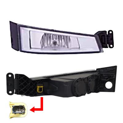 9013194-54 - FOG LAMP - R/H - SINGLE BULB TYPE (2 PIN PLUG) - VOLVO FH 2013- ON /  FM 2013-2021