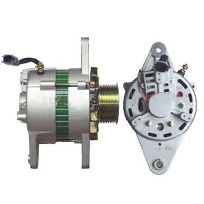 NS-ALT-PE6-1 - ALTERNATOR - 24V - 50A MULTIGRIP PULLY / 4 PIN SQR PLUG - NISSAN PE6/PF6/RF8/RE8 NO VACUUM PUMP